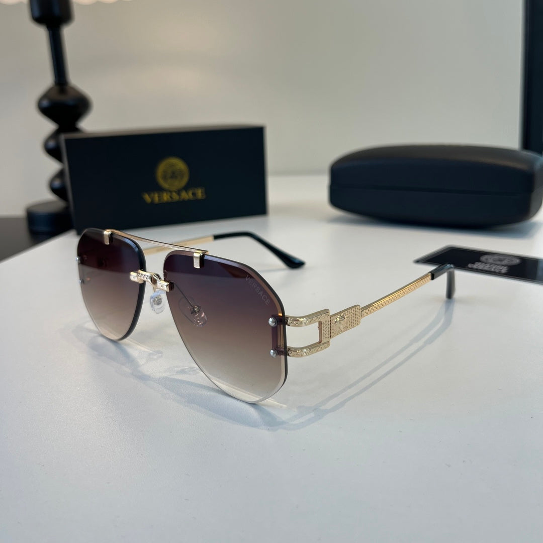 Versace Fashion Silver Lens Sunglasses for Men - detail image 3