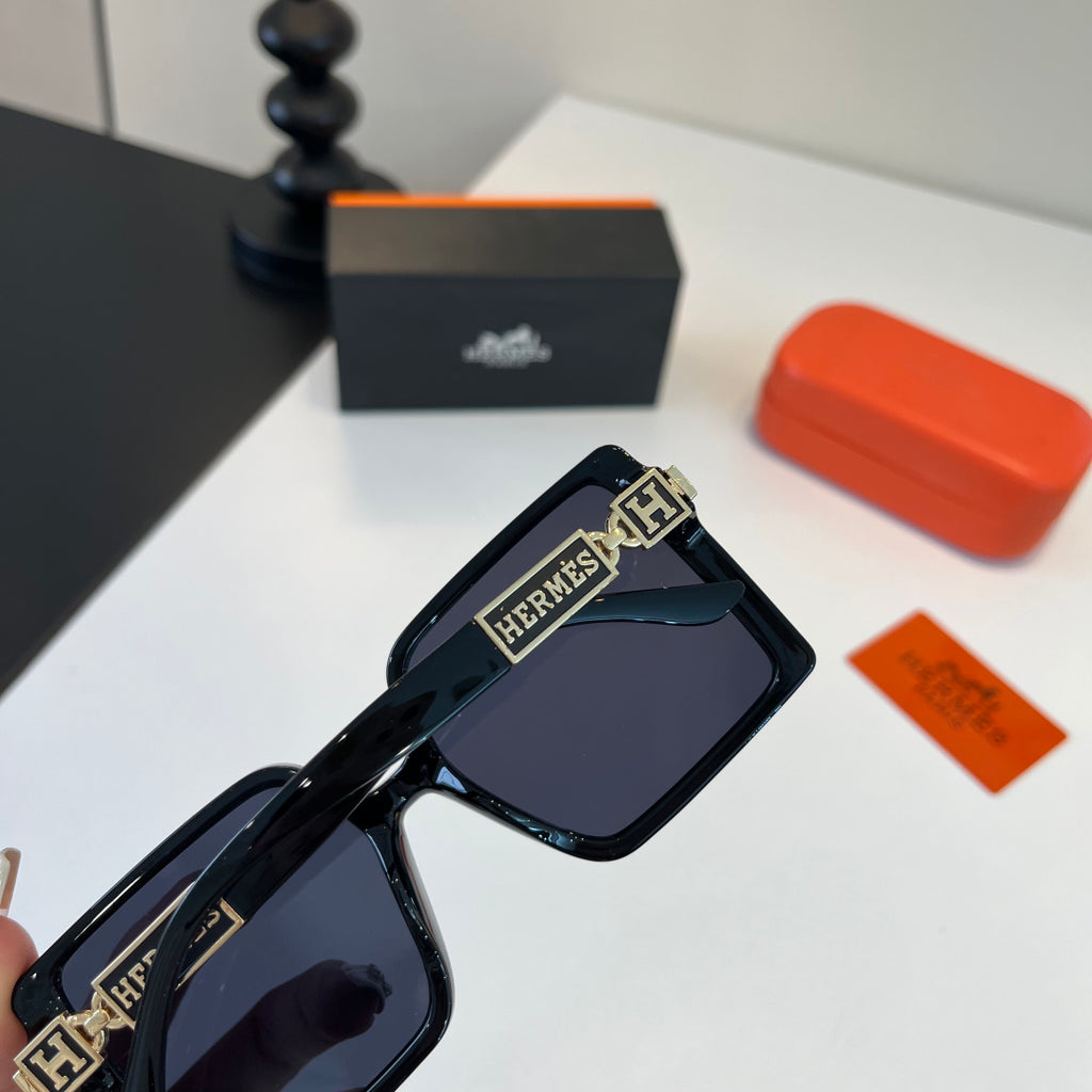 Hermès Oversized Silver Lens Sunglasses for Women - 132675 - detail image 8