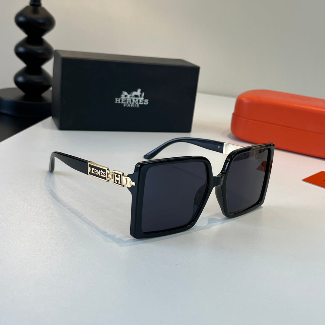Hermès Oversized Silver Lens Sunglasses for Women - 372642