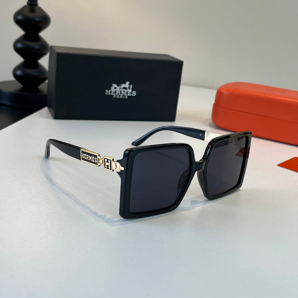 Hermès Oversized Silver Lens Sunglasses for Women - 132675