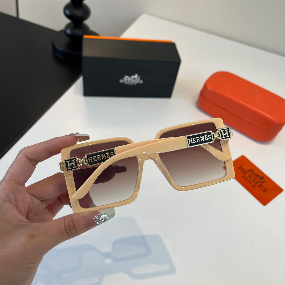 Hermès Oversized Red Lens Sunglasses for Women - 372643 - detail image 8