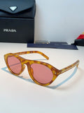 Prada Cat-Eye Orange Lens Sunglasses for Men & Women