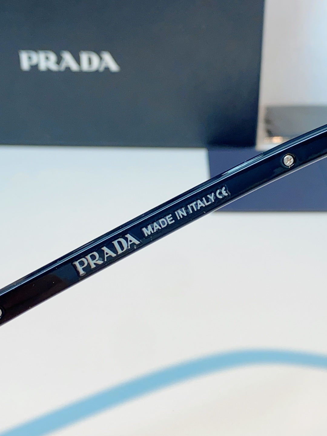 Prada Cat-Eye Blue Lens Sunglasses for Men & Women - 132501 - detail image 8