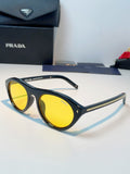 Prada Cat-Eye Black Lens Sunglasses for Men & Women - 132502