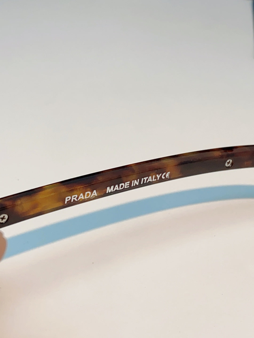 Prada Cat-Eye Gold Lens Sunglasses for Men & Women - detail image 8