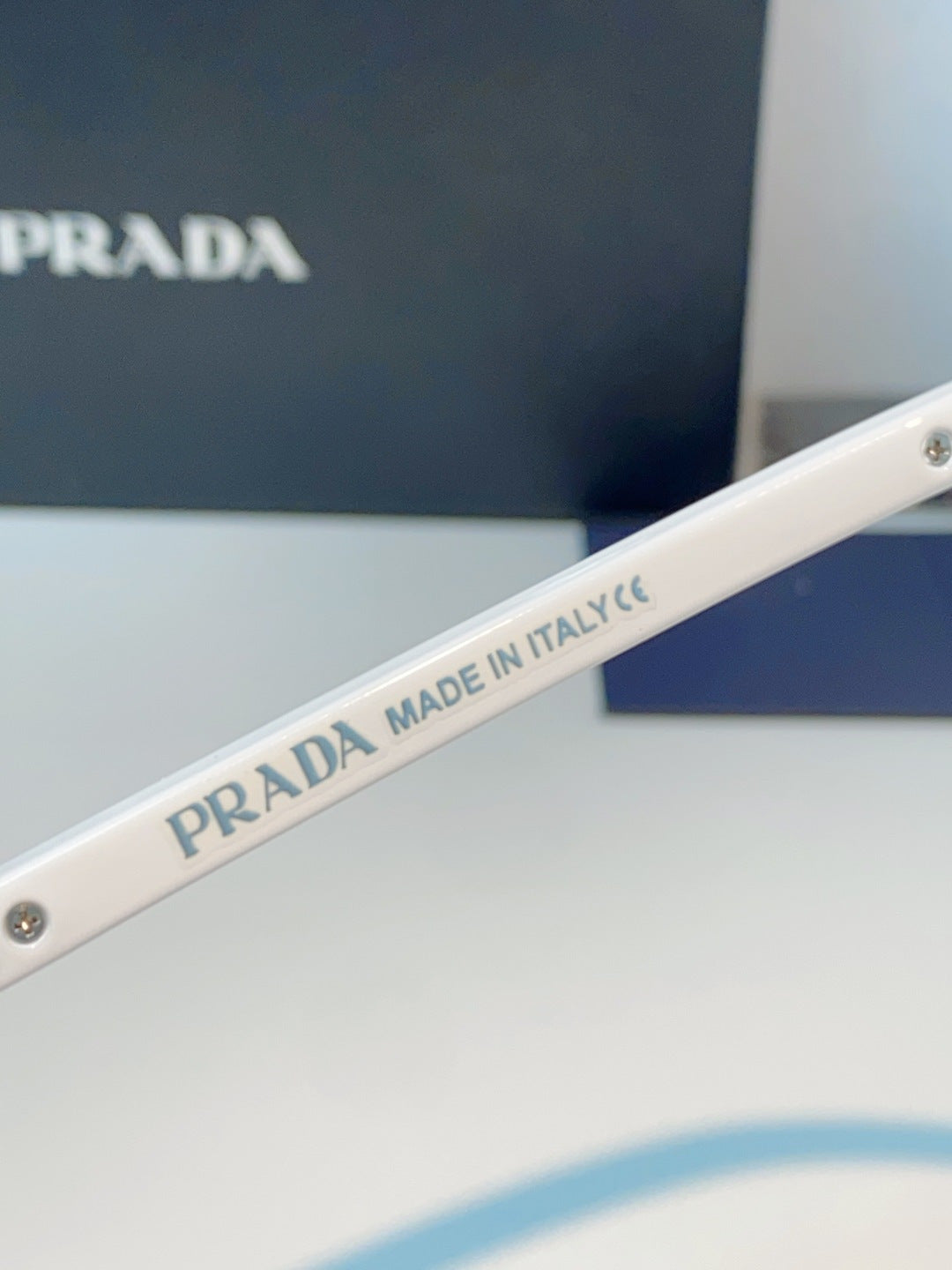 Prada Cat-Eye Silver Lens Sunglasses for Men & Women - 132505 - detail image 8