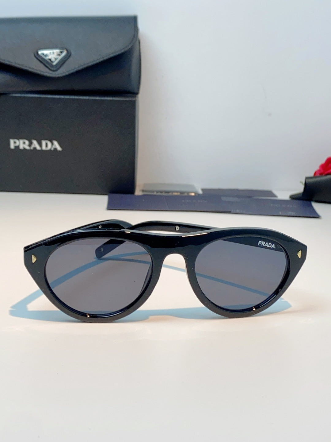 Prada Cat-Eye Blue Lens Sunglasses for Men & Women - 132506 - detail image 2