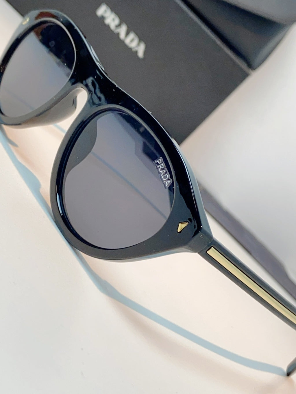 Prada Cat-Eye Blue Lens Sunglasses for Men & Women - 132506 - detail image 7