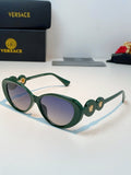 Versace Cat-Eye Green Lens Sunglasses for Men & Women