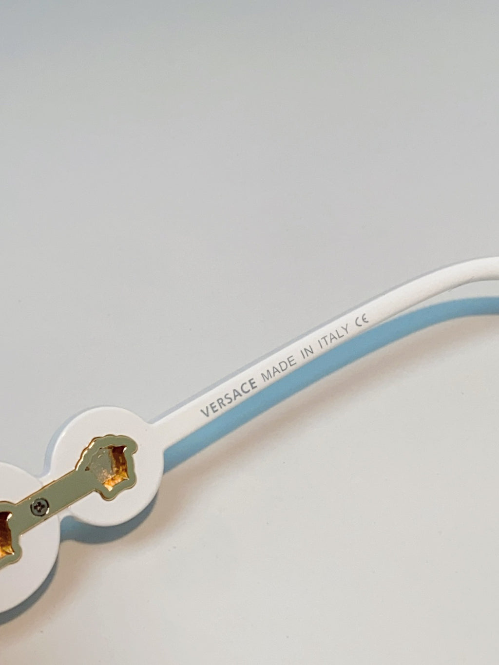 Versace Cat-Eye Gray Lens Sunglasses for Men & Women - detail image 8