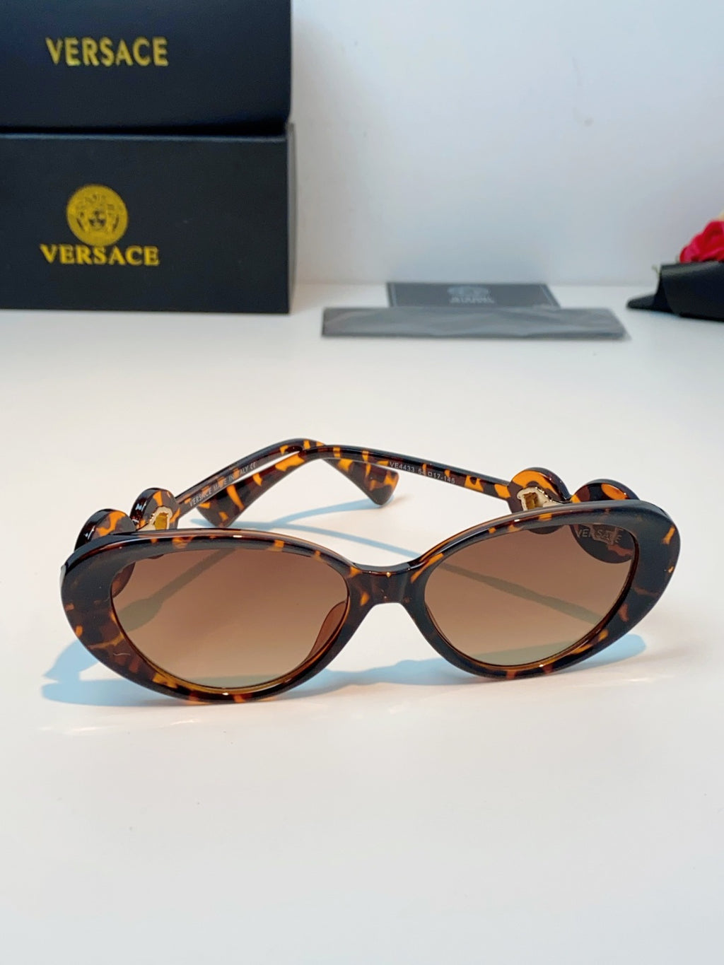 Versace Cat-Eye Brown Lens Sunglasses for Men & Women - 132632 - detail image 2