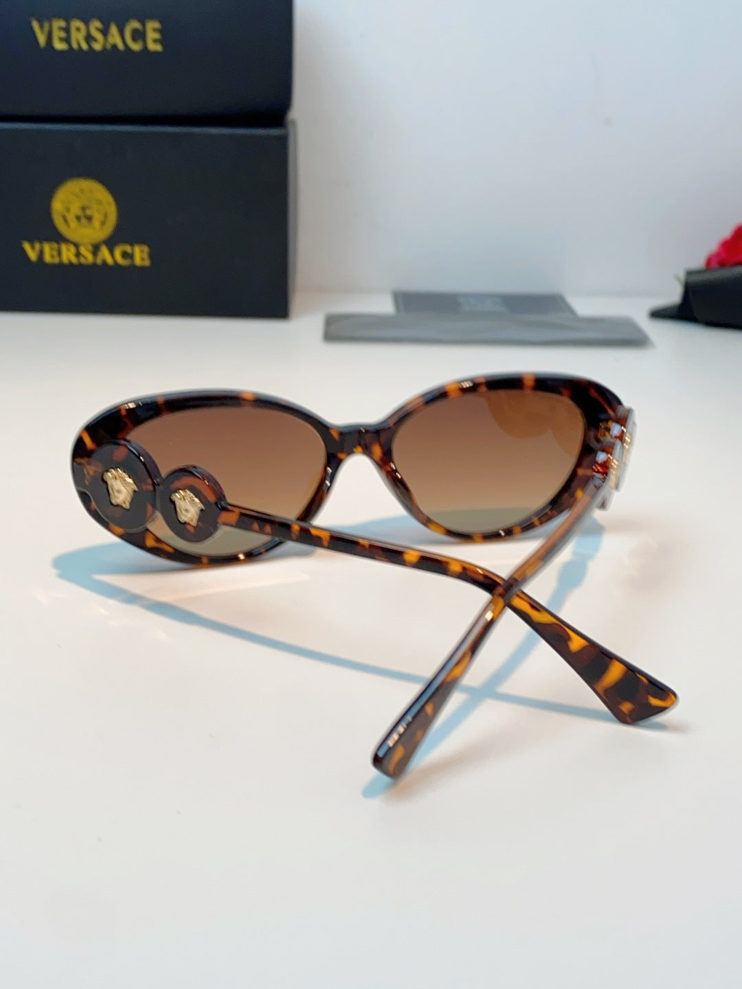 Versace Cat-Eye Brown Lens Sunglasses for Men & Women - 132632 - detail image 3