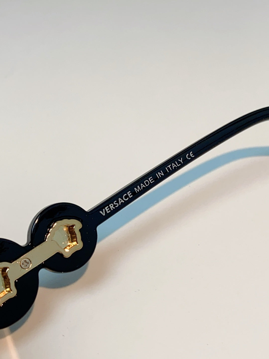 Versace Cat-Eye Black Lens Sunglasses for Men & Women - detail image 8
