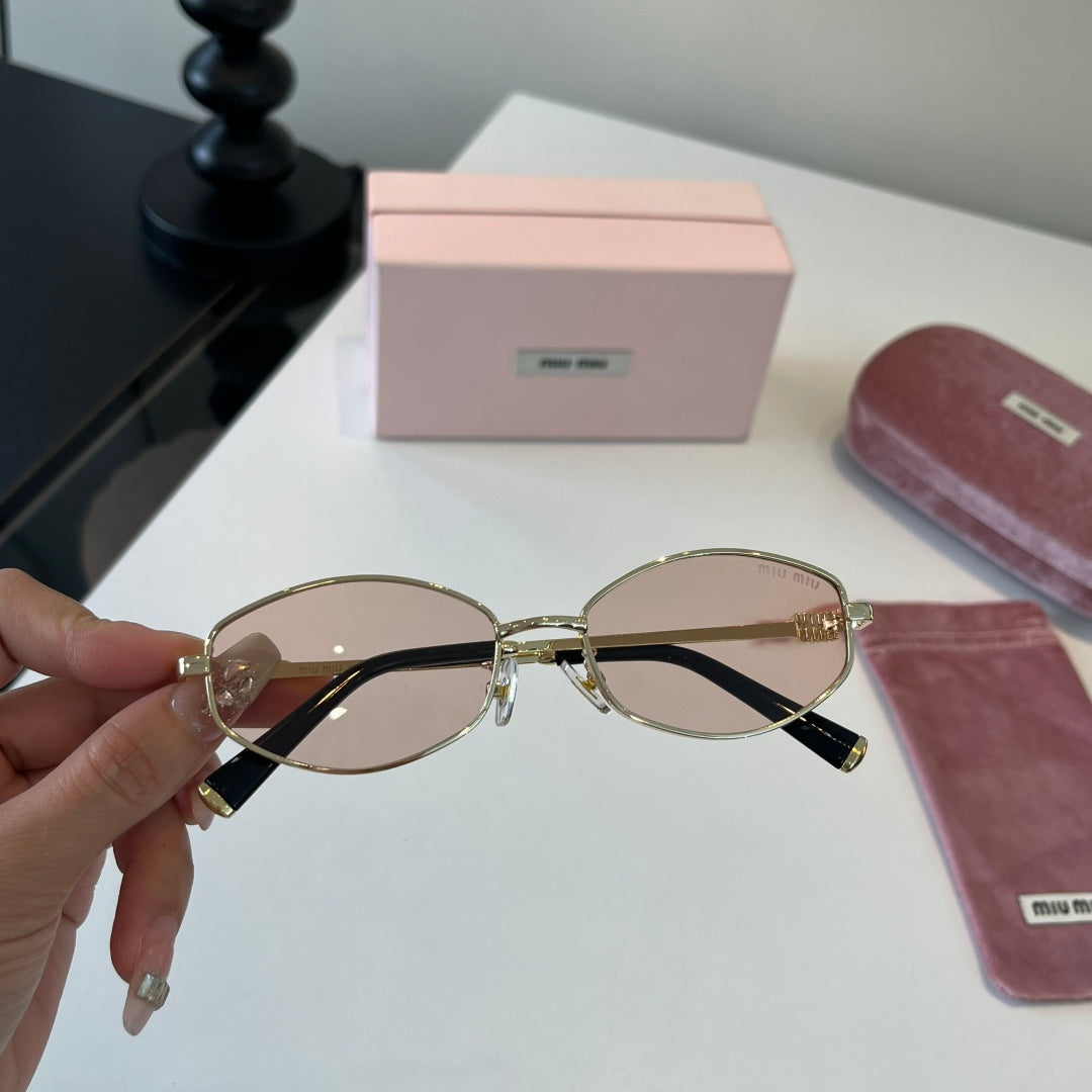 Miu Miu Cat-Eye Silver Lens Sunglasses for Men & Women - 466147 - detail image 5