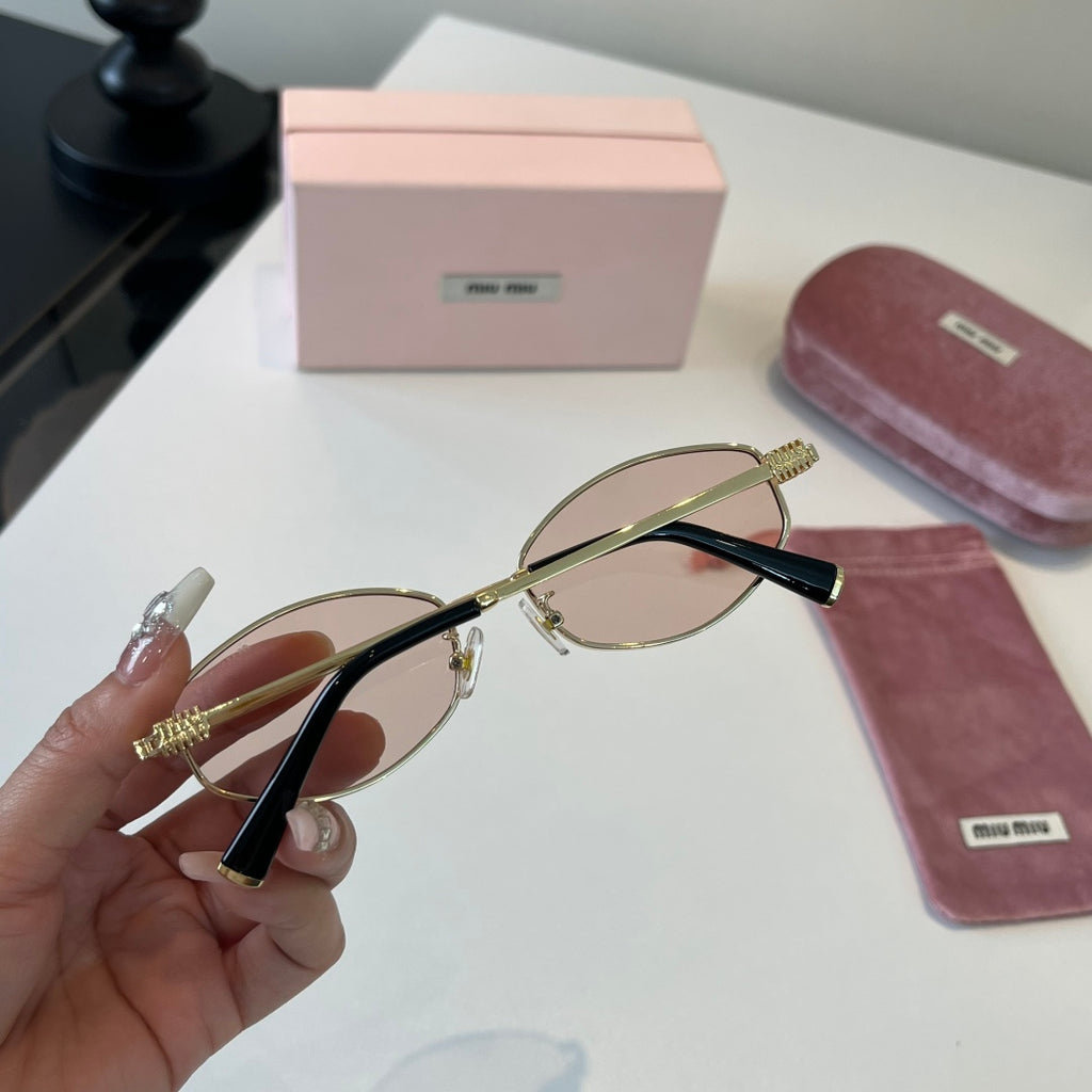 Miu Miu Cat-Eye Silver Lens Sunglasses for Men & Women - 466147 - detail image 8