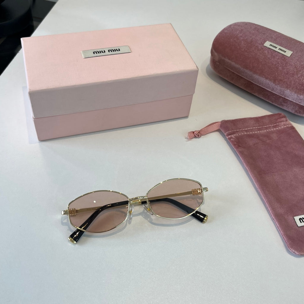 Miu Miu Cat-Eye Silver Lens Sunglasses for Men & Women - 466147 - detail image 4