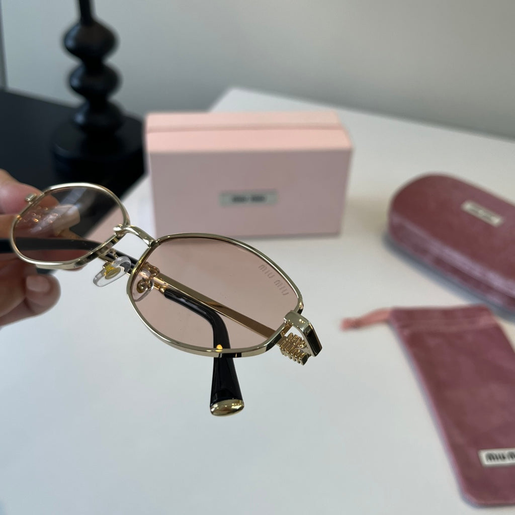 Miu Miu Cat-Eye Silver Lens Sunglasses for Men & Women - 432580 - detail image 6
