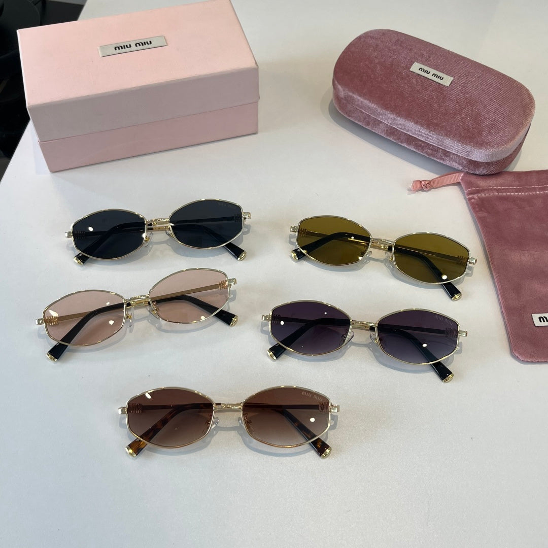 Miu Miu Cat-Eye Silver Lens Sunglasses for Men & Women - 466150 - detail image 10