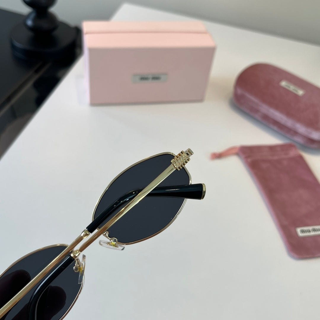 Miu Miu Cat-Eye Silver Lens Sunglasses for Men & Women - 432581 - detail image 6