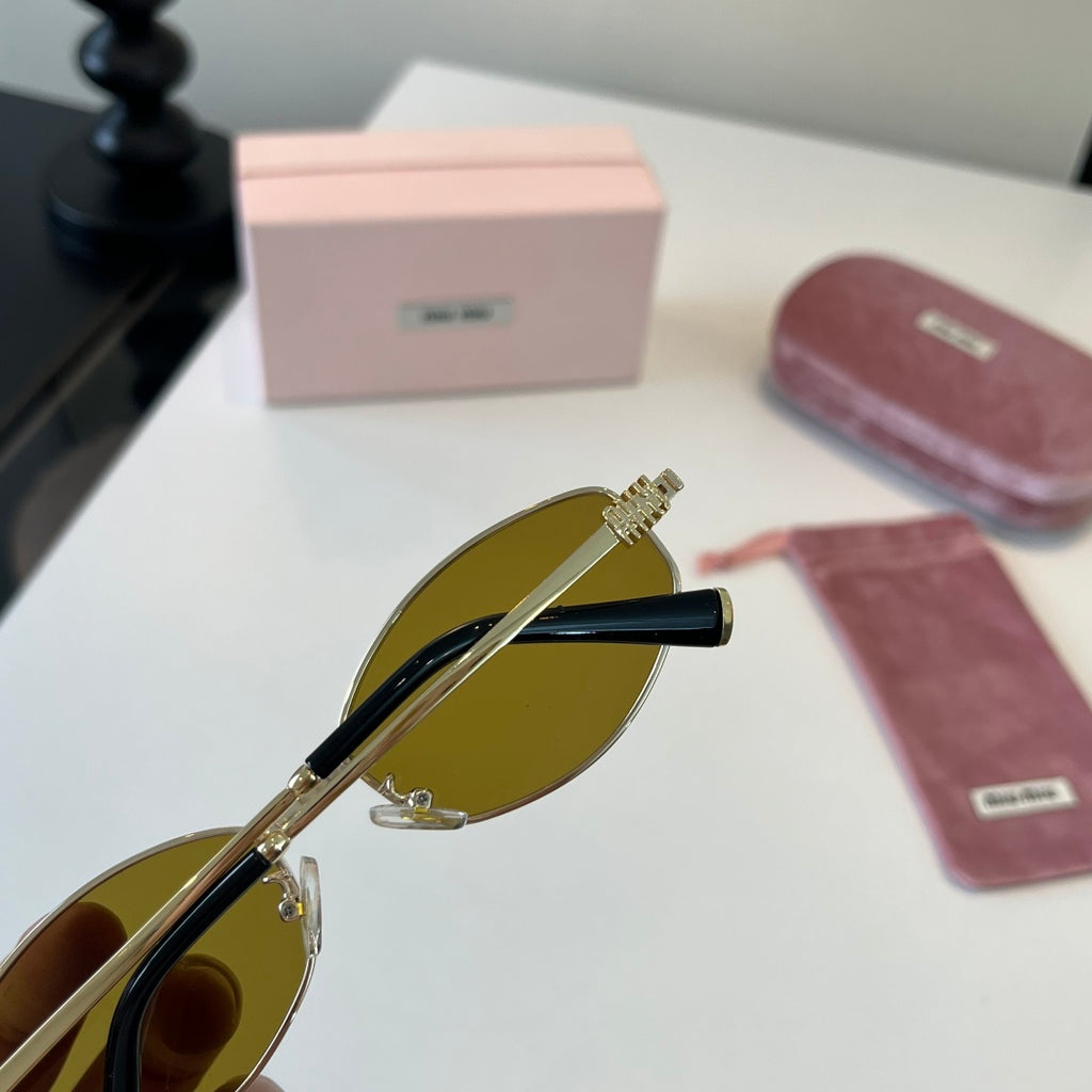 Miu Miu Cat-Eye Brown Lens Sunglasses for Men & Women - 466148 - detail image 7