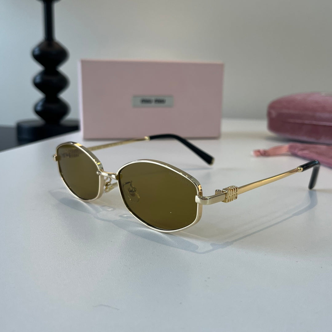 Miu Miu Cat-Eye Brown Lens Sunglasses for Men & Women - 432582 - detail image 3