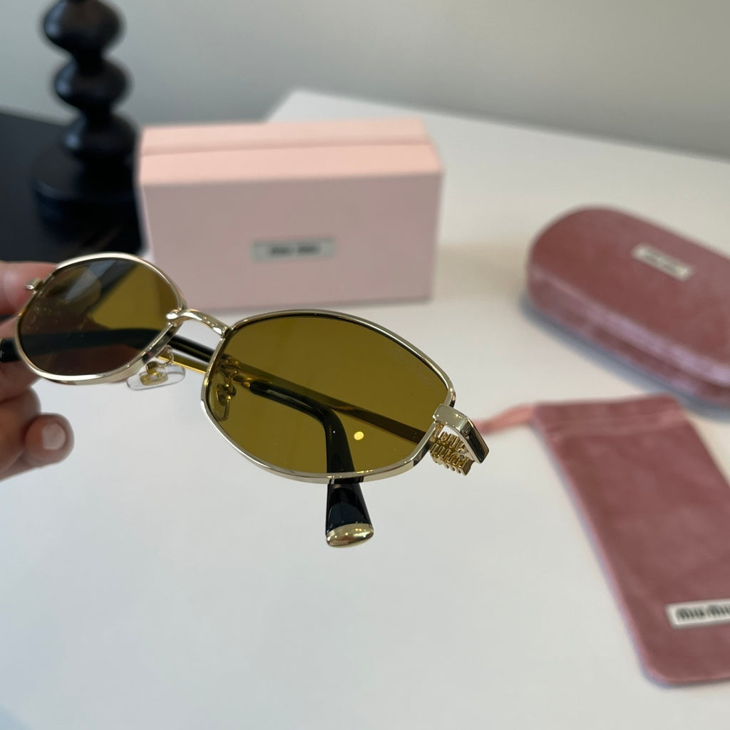 Miu Miu Cat-Eye Brown Lens Sunglasses for Men & Women - 466148 - detail image 6