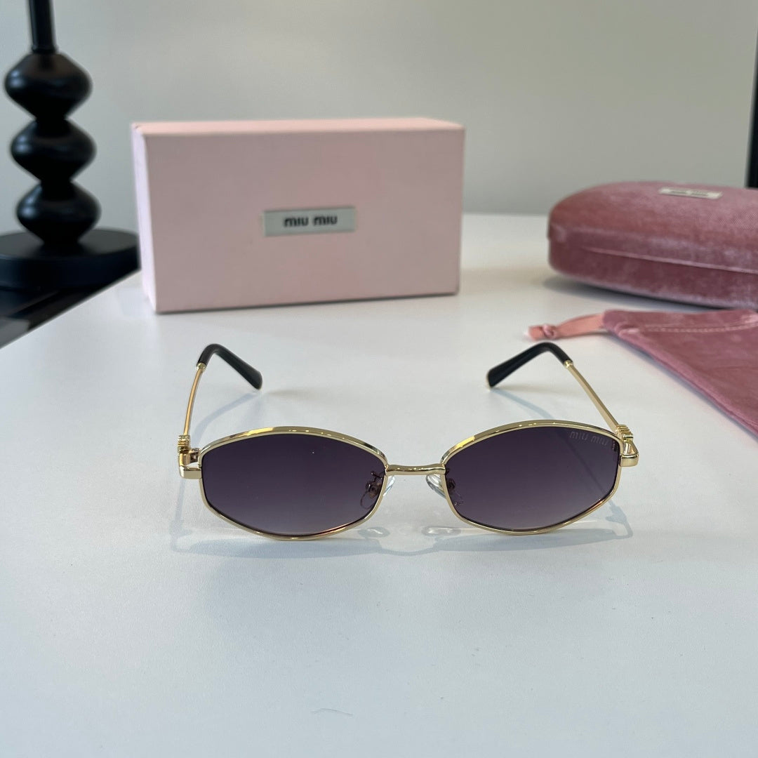 Miu Miu Cat-Eye Silver Lens Sunglasses for Men & Women - 466149 - detail image 2
