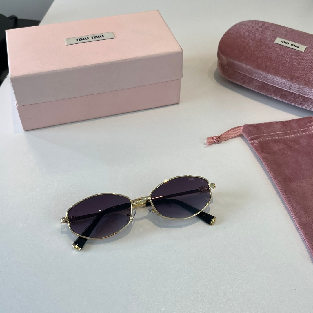 Miu Miu Cat-Eye Silver Lens Sunglasses for Men & Women - 432583 - detail image 9