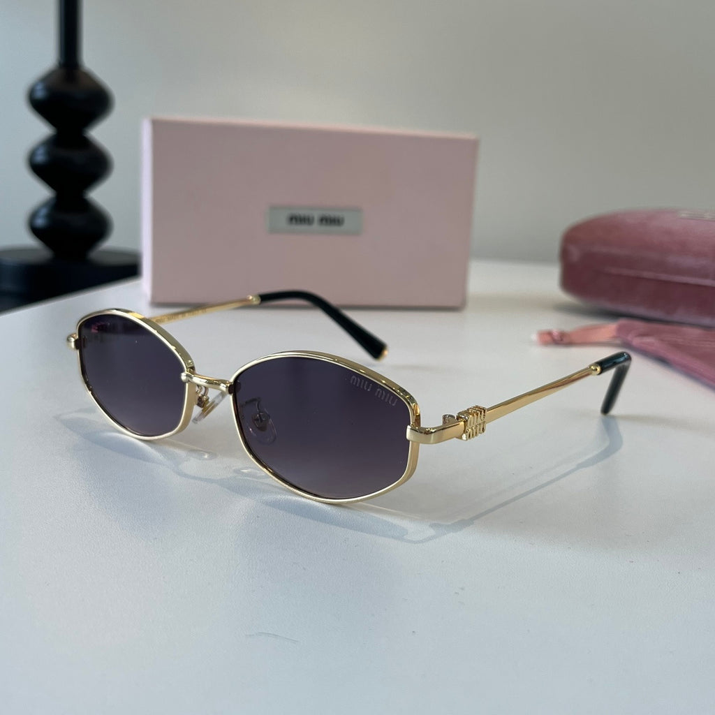 Miu Miu Cat-Eye Silver Lens Sunglasses for Men & Women - 466149 - detail image 3