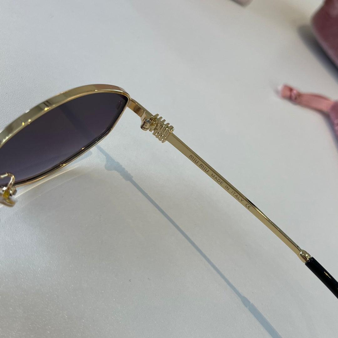 Miu Miu Cat-Eye Silver Lens Sunglasses for Men & Women - 432583 - detail image 10