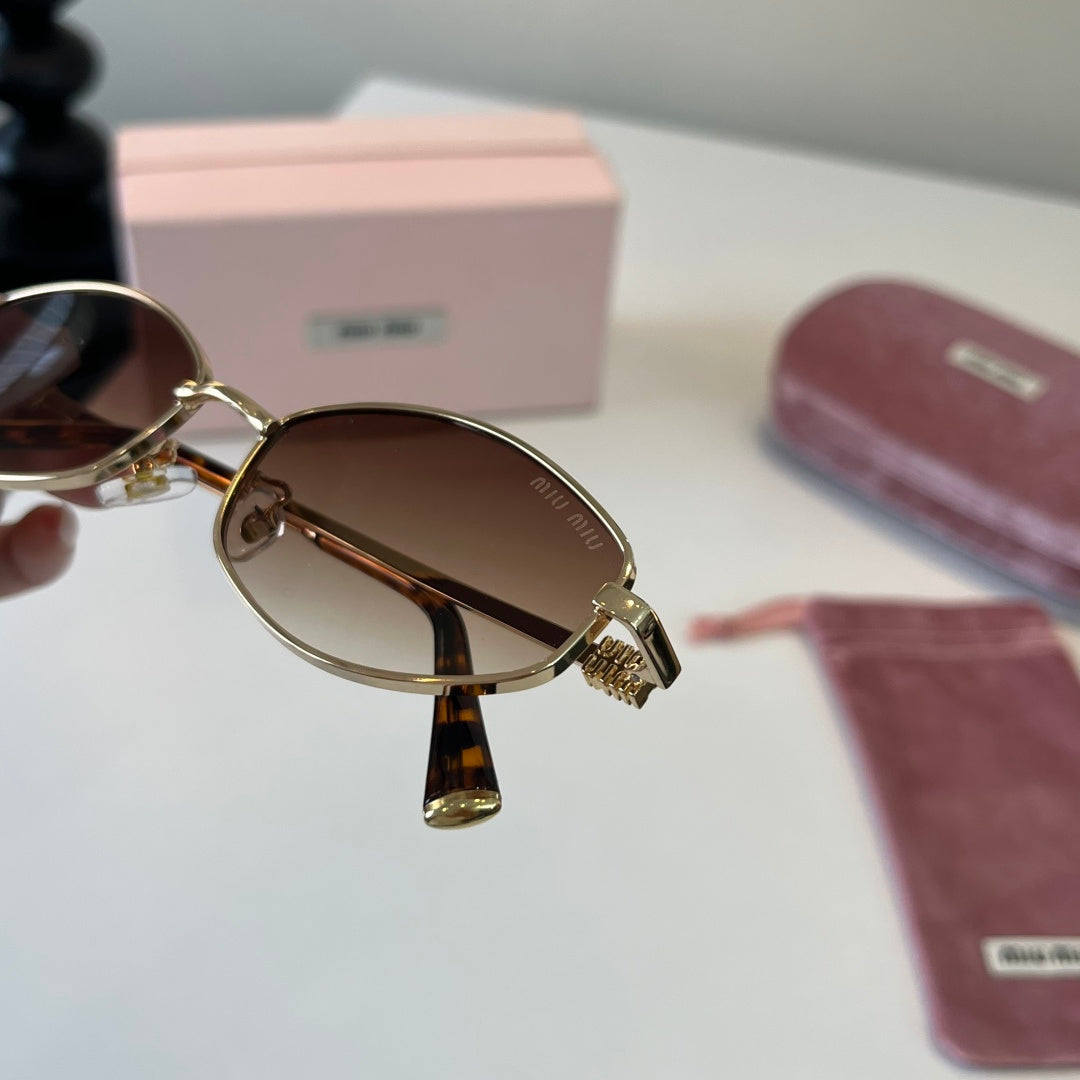 Miu Miu Cat-Eye Silver Lens Sunglasses for Men & Women - 466150 - detail image 7
