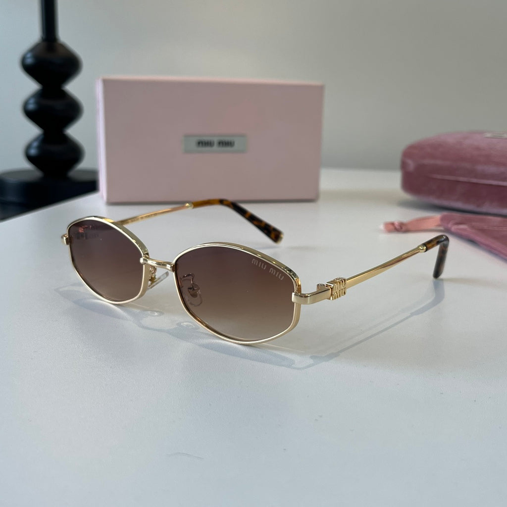 Miu Miu Cat-Eye Silver Lens Sunglasses for Men & Women - 432584 - detail image 3