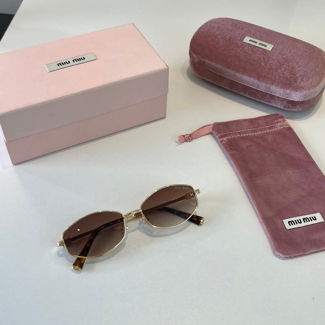 Miu Miu Cat-Eye Silver Lens Sunglasses for Men & Women - 466150 - detail image 4