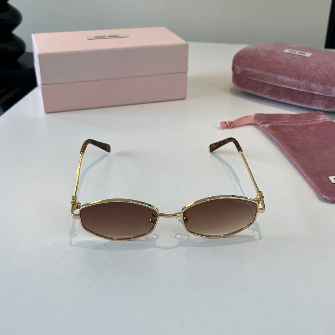 Miu Miu Cat-Eye Silver Lens Sunglasses for Men & Women - 432584 - detail image 2