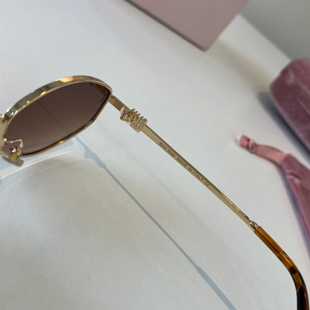 Miu Miu Cat-Eye Silver Lens Sunglasses for Men & Women - 466150 - detail image 9