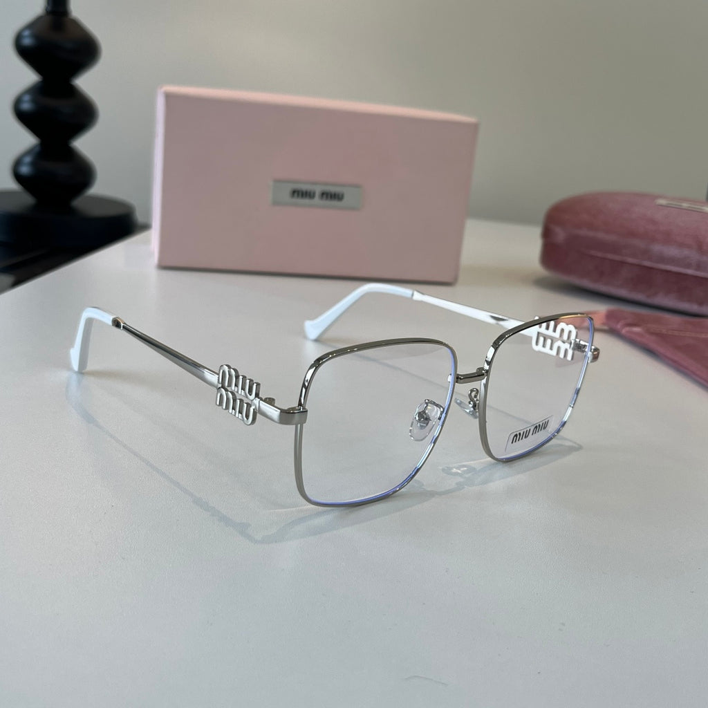 Miu Miu Fashion Silver Lens Sunglasses for Men & Women - 466139