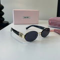 Miu Miu Lightweight Rimless Silver Lens Sunglasses for Women - 416280
