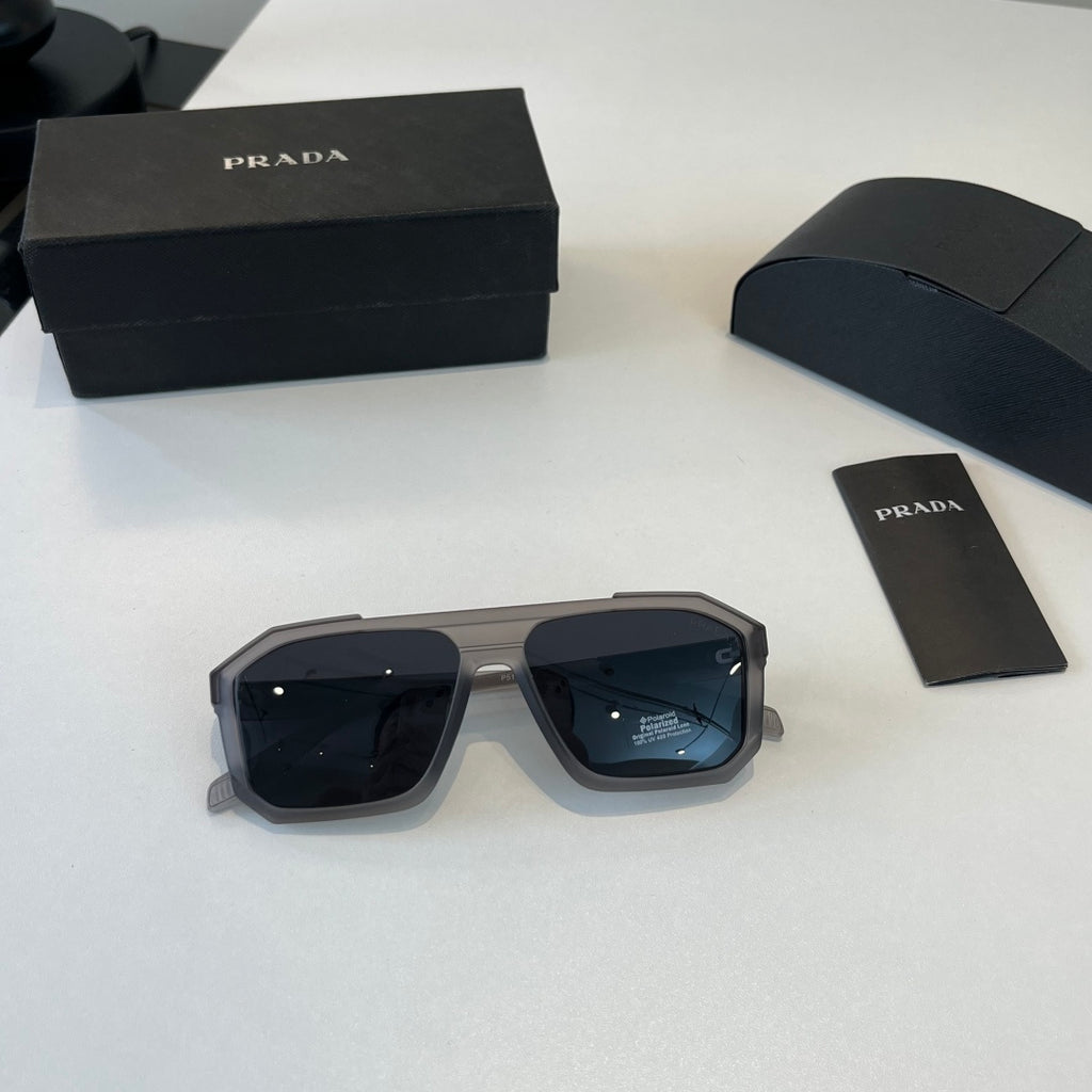 Prada Fashion Black Lens Sunglasses for Men & Women - 372091 - detail image 4
