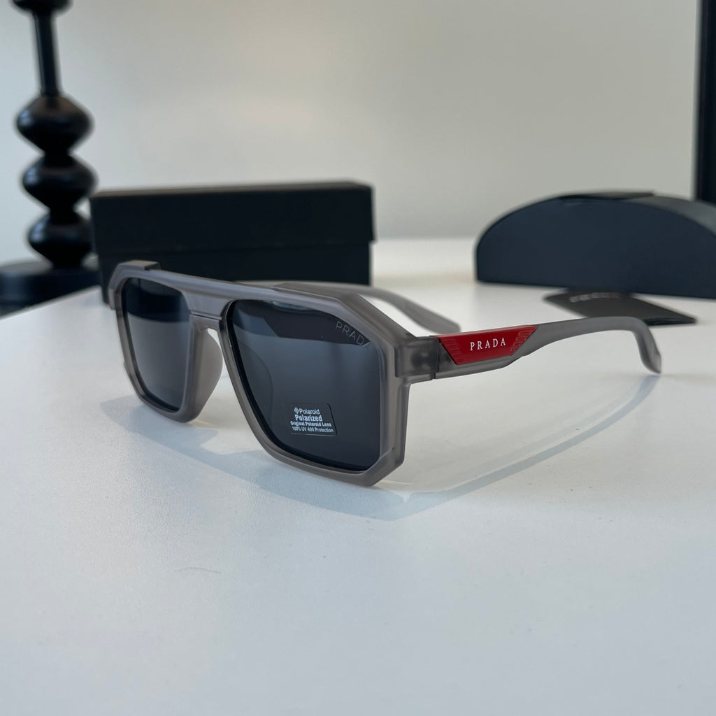 Prada Fashion Black Lens Sunglasses for Men & Women - 372091 - detail image 3