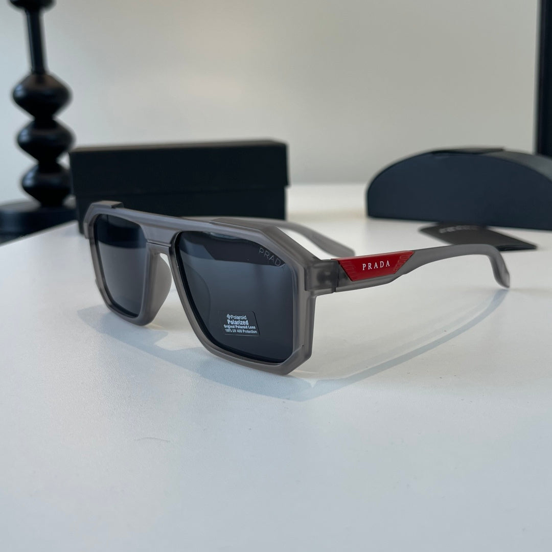 Prada Fashion Black Lens Sunglasses for Men & Women - 372091 - detail image 3