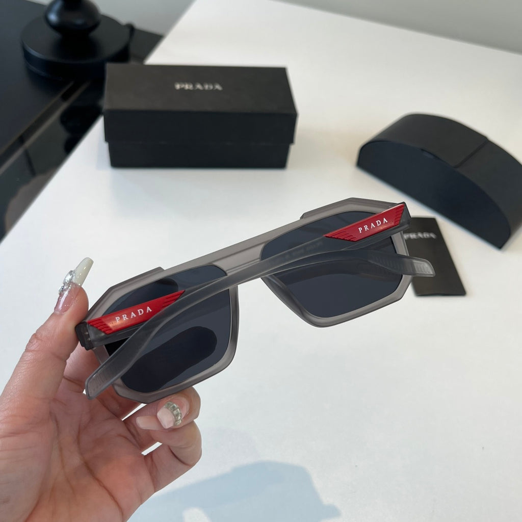 Prada Fashion Black Lens Sunglasses for Men & Women - 372091 - detail image 8