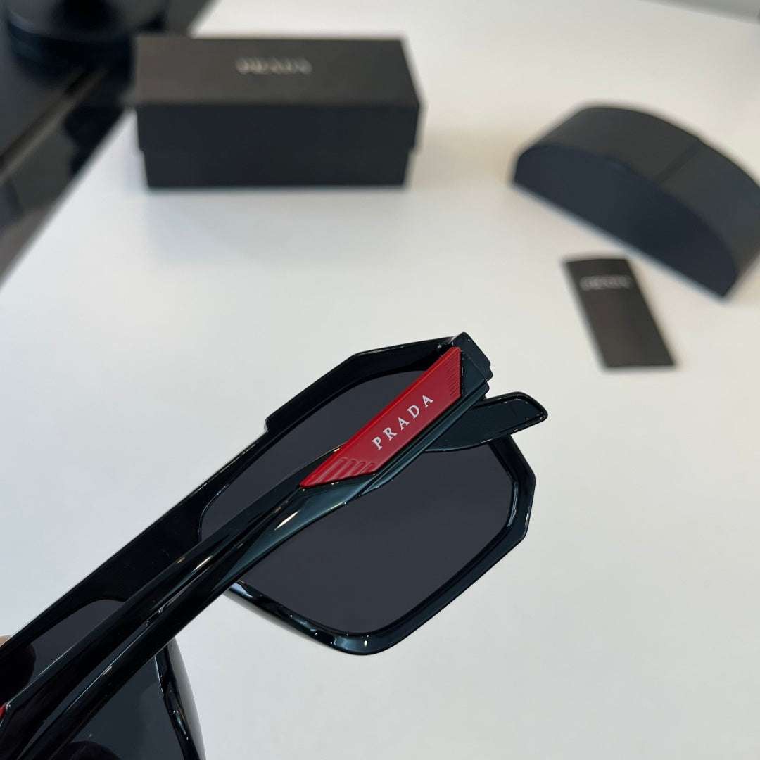Prada Fashion Black Lens Sunglasses for Men & Women - 372092 - detail image 7