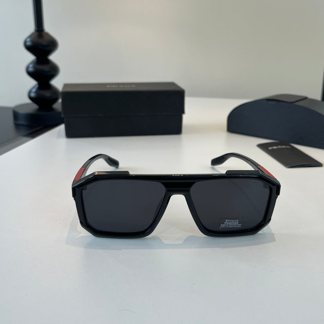 Prada Fashion Black Lens Sunglasses for Men & Women - 372092 - detail image 2