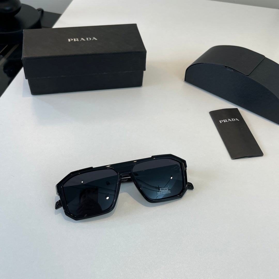 Prada Fashion Black Lens Sunglasses for Men & Women - 372092 - detail image 5