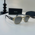 Prada Fashion Silver Lens Sunglasses for Men & Women - 372094