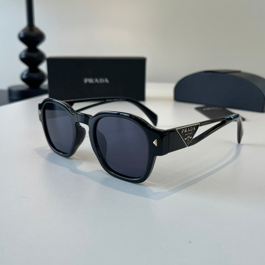 Prada Fashion Black Lens Sunglasses for Men & Women - 372095 - detail image 3