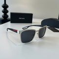 Prada Fashion Silver Lens Sunglasses for Men & Women - 372097