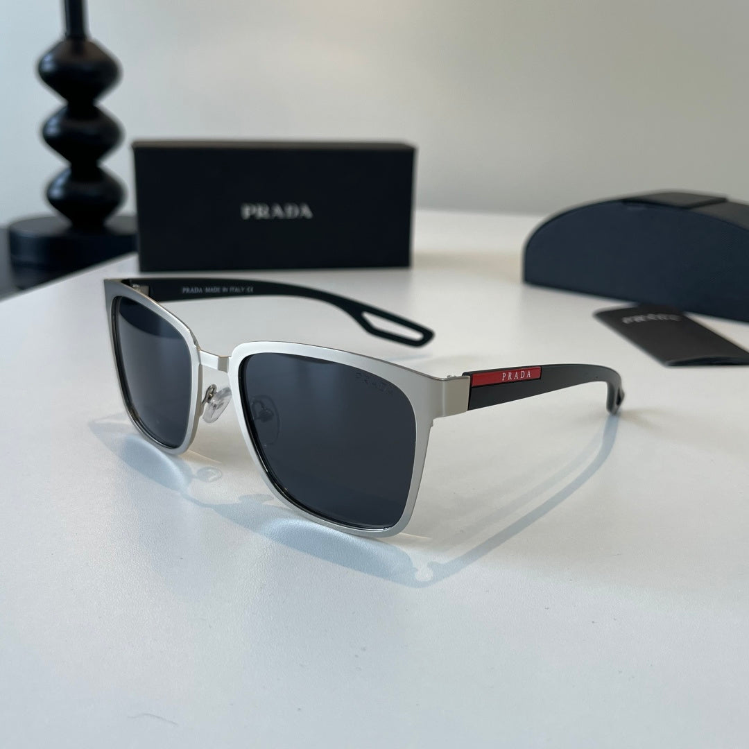 Prada Fashion Silver Lens Sunglasses for Men & Women - 372097 - detail image 3