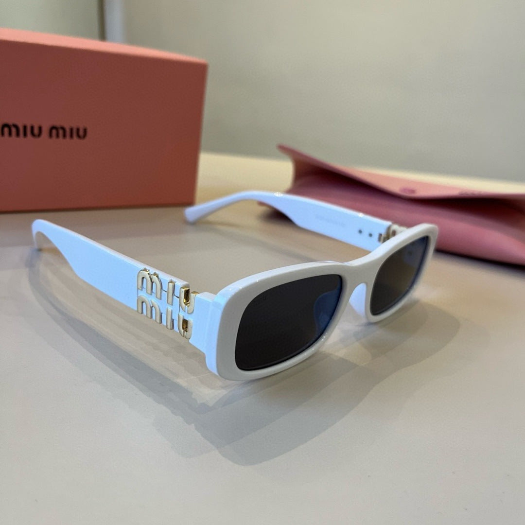 Miu Miu Fashion Silver Lens Sunglasses for Men & Women - 487589