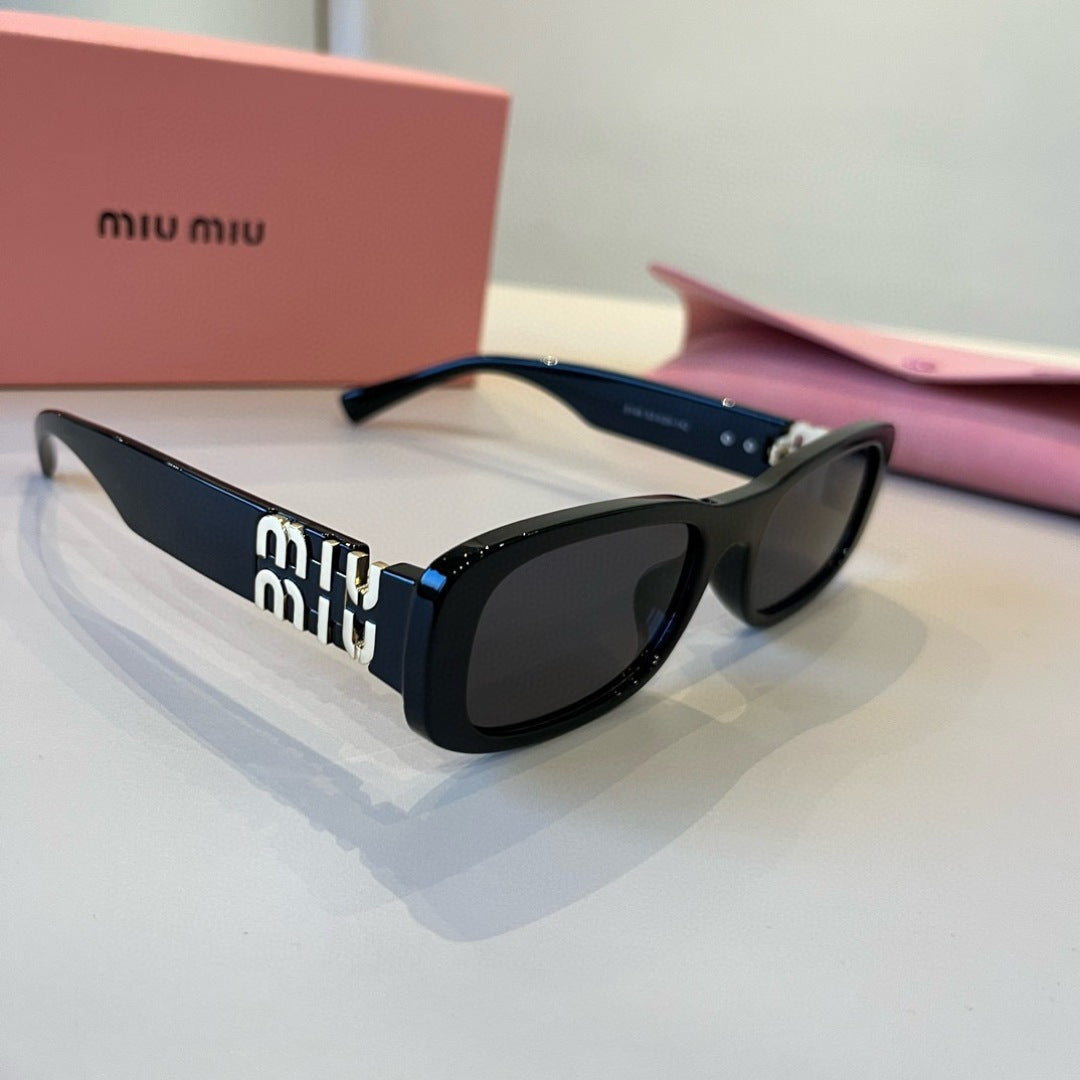 Miu Miu Fashion Silver Lens Sunglasses for Men & Women - 487590